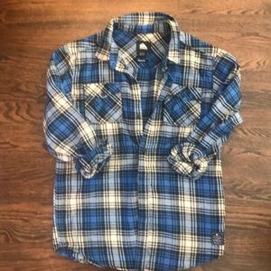 Flannel button down